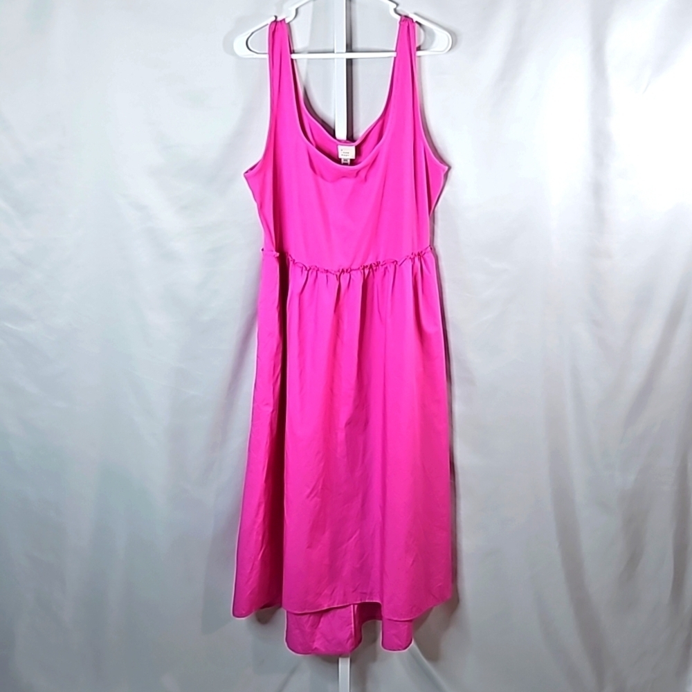 a new day Fuchsia Sleeveless High-Low Dress